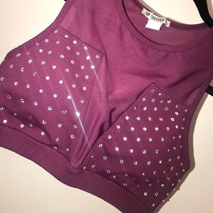 PRO DANCE PRO CHEER AUDITION SPORTS BRA CROP TOP